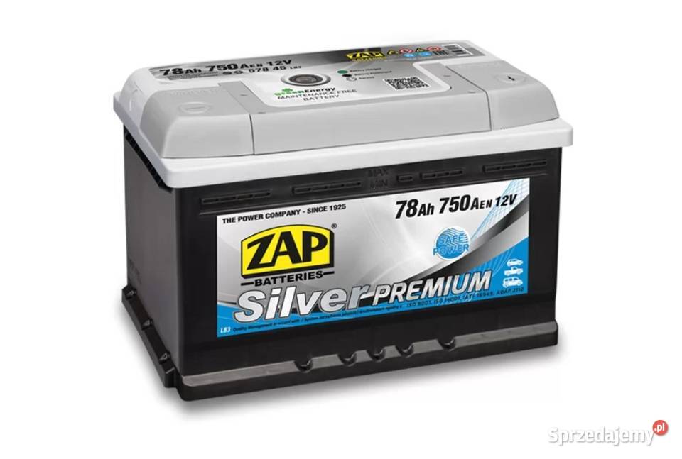 Akumulator Zap Silver Premium 78Ah 750A Wałbrzych sprzedam