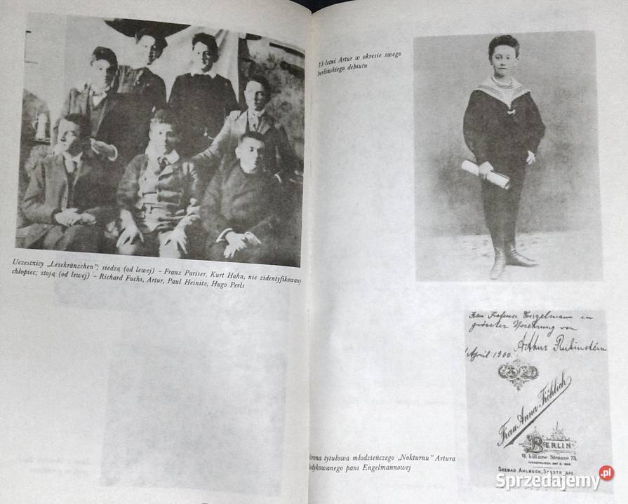 Moje młode lata Artur Rubinstein