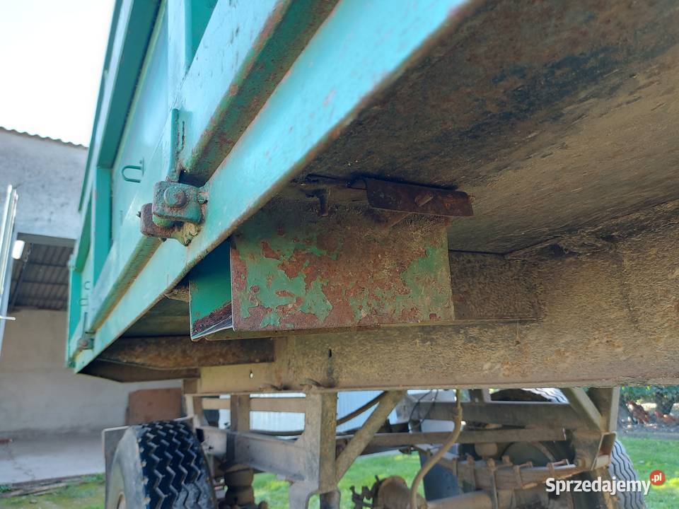 Przyczepa rolnicza Autosan D50 6 Ton Sztywna nieuszkodzony Przyczepy rolnicze Wylatowo