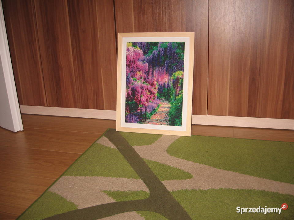 Obraz Alejka spacerowa haft diamentowy Olsztyn