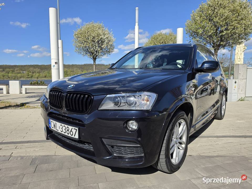 BMW X3 35d xdrive pakiet sportowy M bogato skórzana tapicerka kujawsko-pomorskie Włocławek