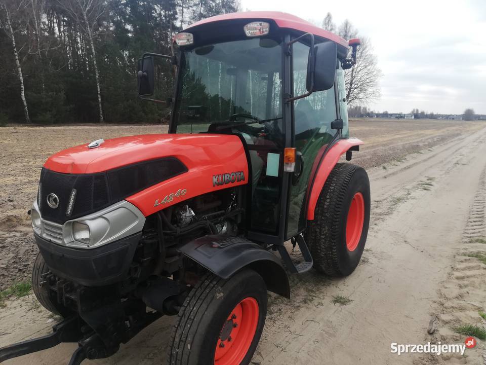 KUBOTA L 4240 4x4SADOWNICZY komunalnyL52405040 Ryki