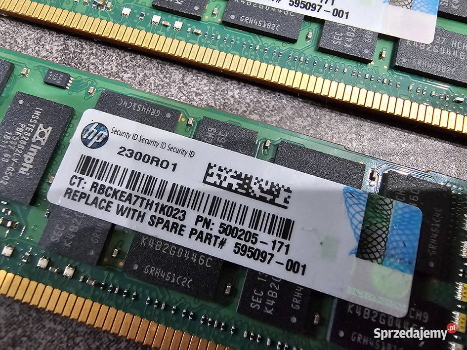 RAM 8GB Samsun 8GB 2Rx4 PC310600R 4 Tarnowiec