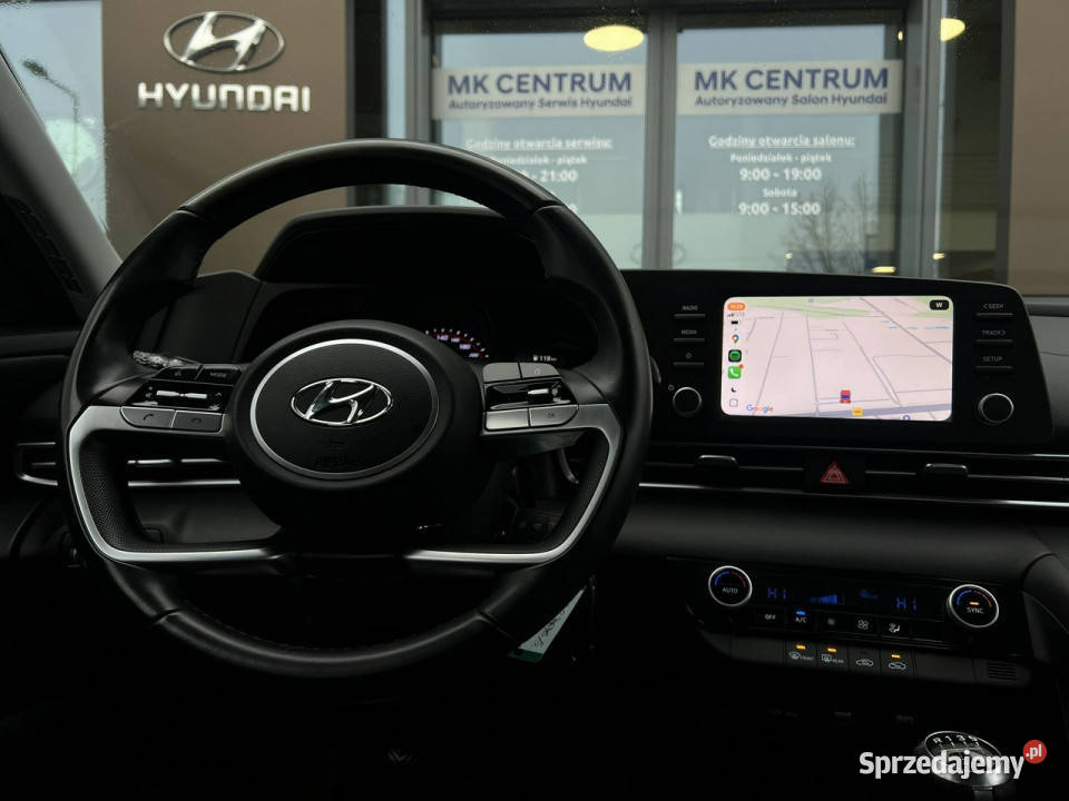 Hyundai Elantra 16MPI 123 Modern Tech Cool Salon światła LED łódzkie