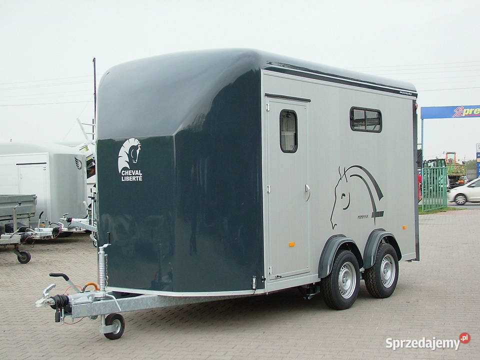 Przyczepa do koni trzykonna aluminiowa Warszawa