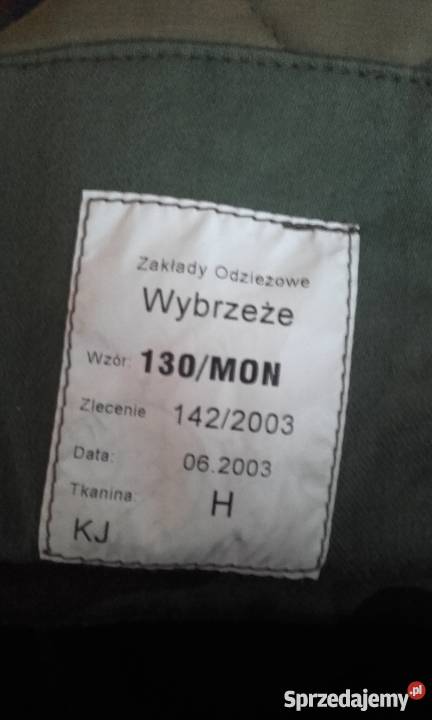 Kurtka wojskowa WZ 93 bechatka Białystok sprzedam