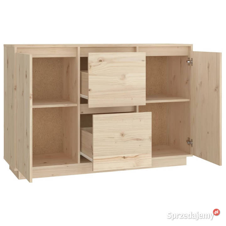 Szafka 111x34x75 lite drewno sosnowe WM814309 Warszawa