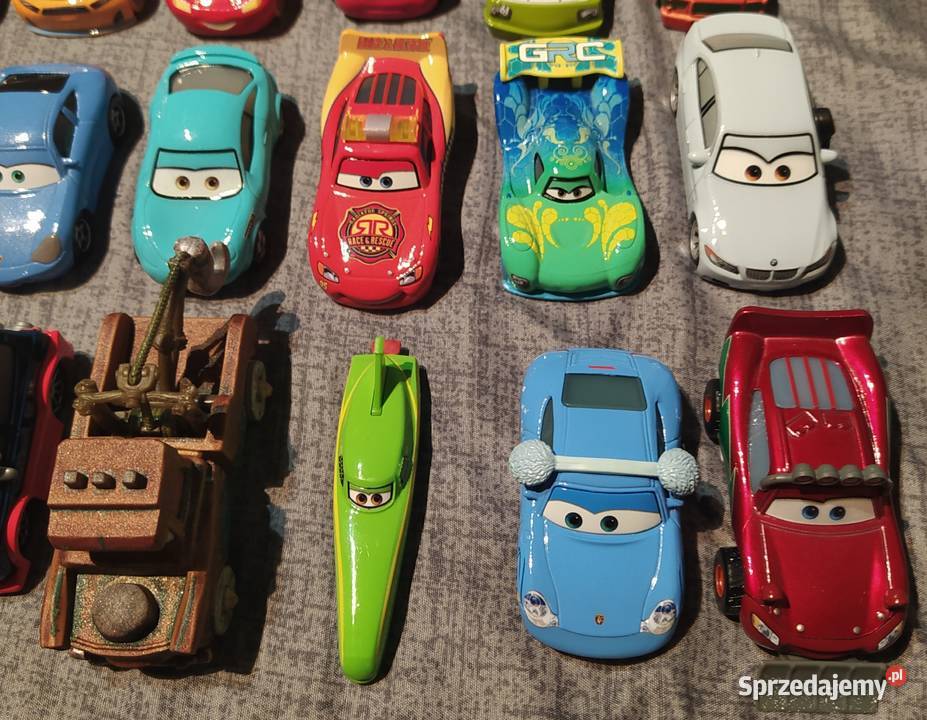 Disney Pixar Cars Auta Mattel 55 sztuk Gdańsk