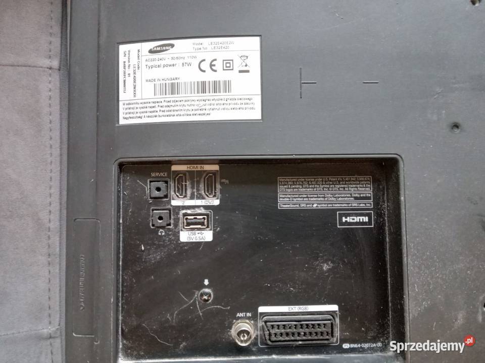 Sprzedam telewizor Samsung 32 32cale