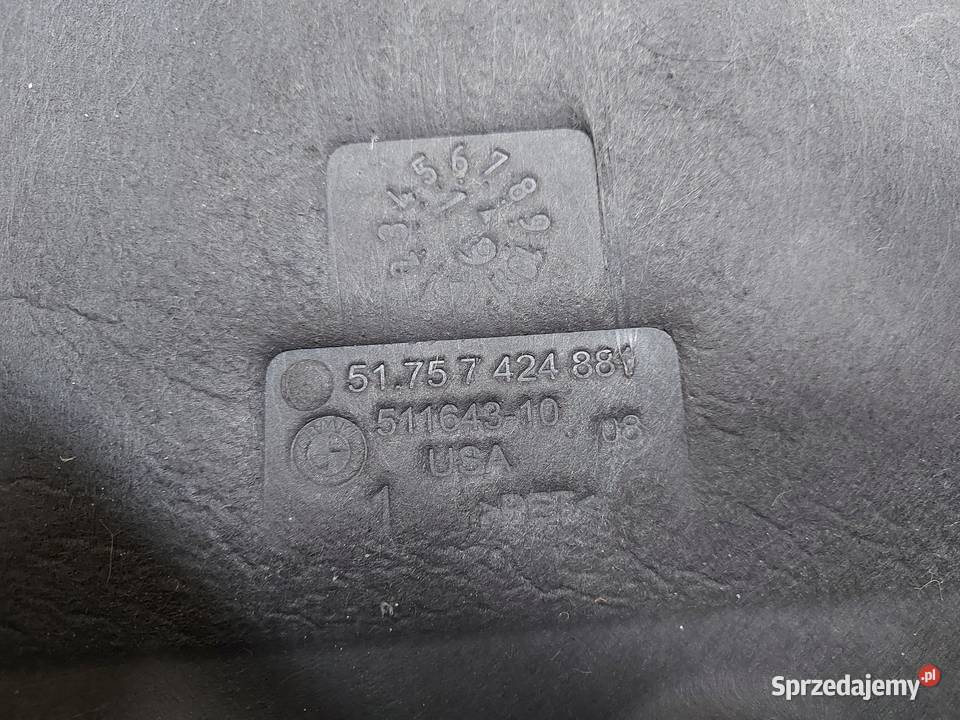 BMW G05 X5 30d 2019r OSŁONA PODWOZIA LEWA Progi