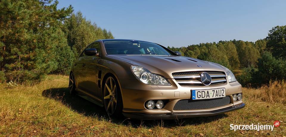 Mercedes CLS W219 C219 stylizowany na BLACK pomorskie Gdynia