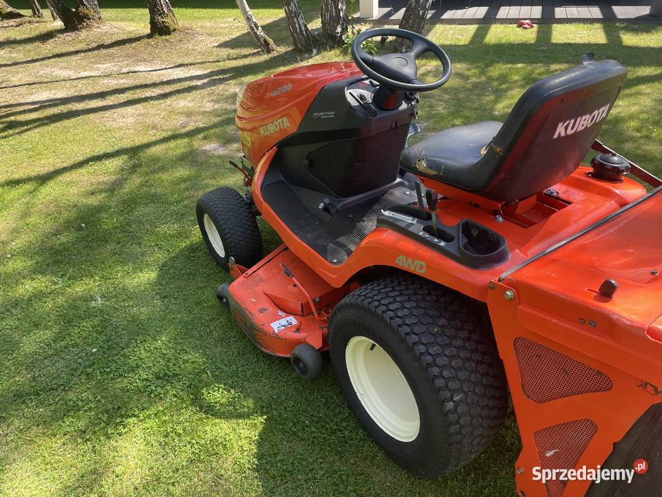 Kosiarka traktorek Kubota GR2100 4x4 Diesel kosz Bolesławiec