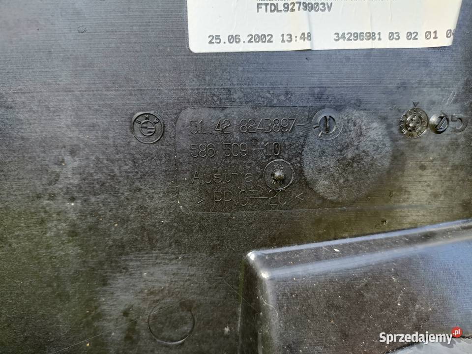 BMW E65 DRZWI LEWE TYŁ TYLNE OXFORDGRUEN 2 lubuskie