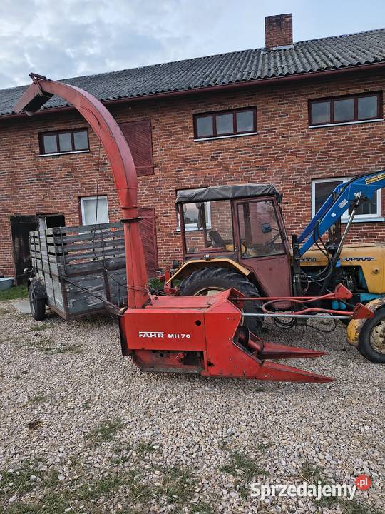 sieczkarnia jednorzędowa FAHR MH 70 Deutz-Fahr Gumnisko