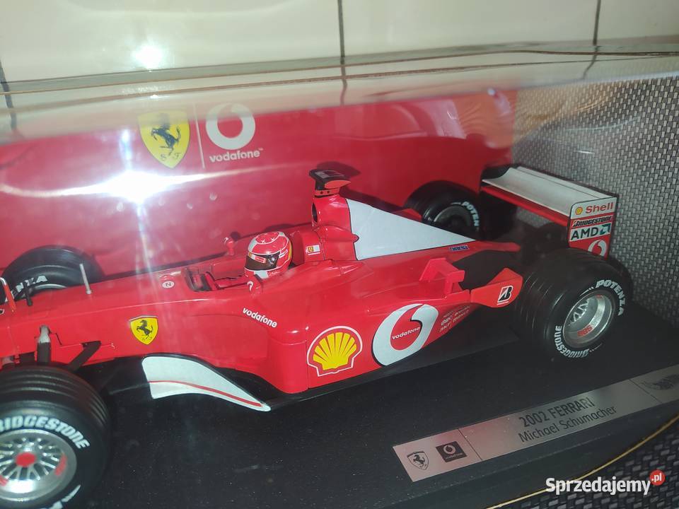 Ferrari F1 Michael Schumacher 2002 118 pomorskie Gdańsk