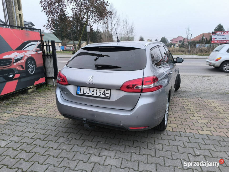 Peugeot 308 16 HDi 92 Klimatronic Navi T9 elektrycznie ustawiane fotele Łuków