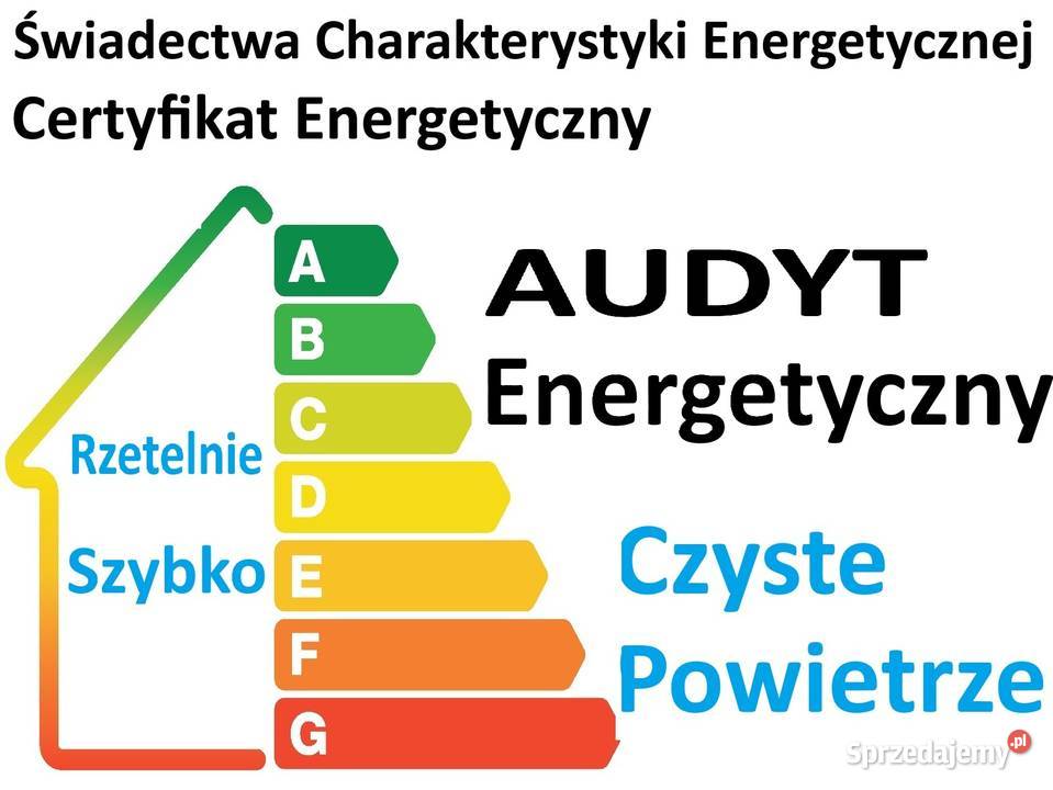 AUDYT Energetyczny DOMU Budynku do CZYSTE Kondratowice