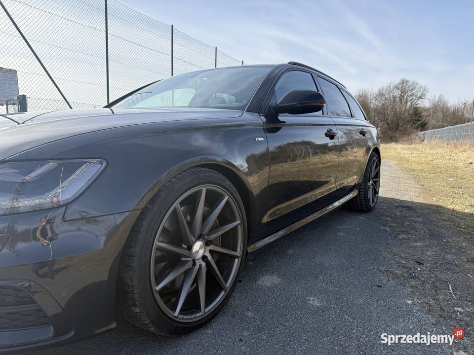 Audi A6 Avant Audi A6 C7 30 BiTDI wielofunkcyjna kierownica Wrocław