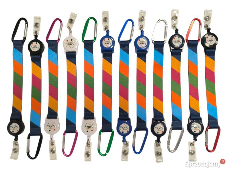 Smycze reklamowe smycz z nadrukiem identyfikator mazowieckie Warszawa