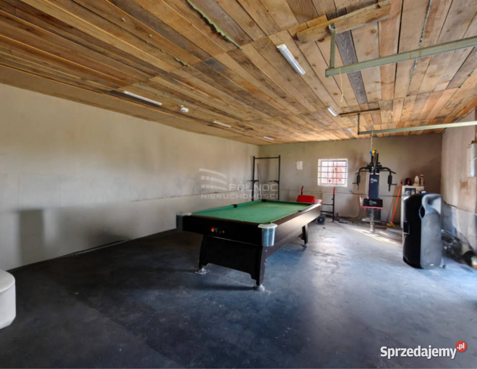 Dom z własnym stawem i plażą spokojna okolica mieszkalny Zahajki