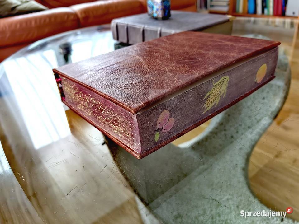 Skrapbooking Oprawianie książek P0rtfele Skóra