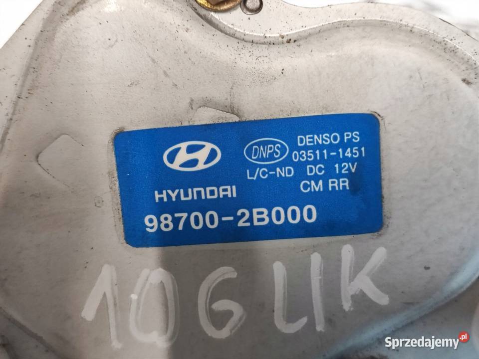 HYUNDAI SANTA FE II 06r silniczek wycieraczki Motoryzacja Kielce