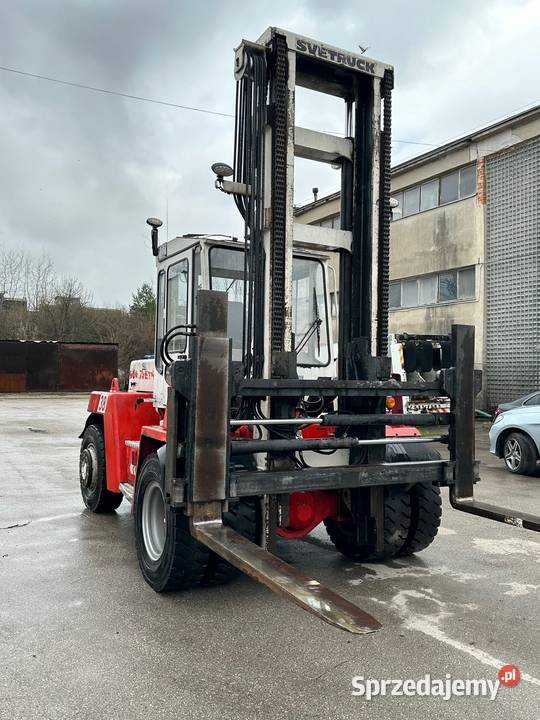 Wózek widłowy SVETRUCK 960 o udźwigu 10 ton Wózki widłowe Nowiny