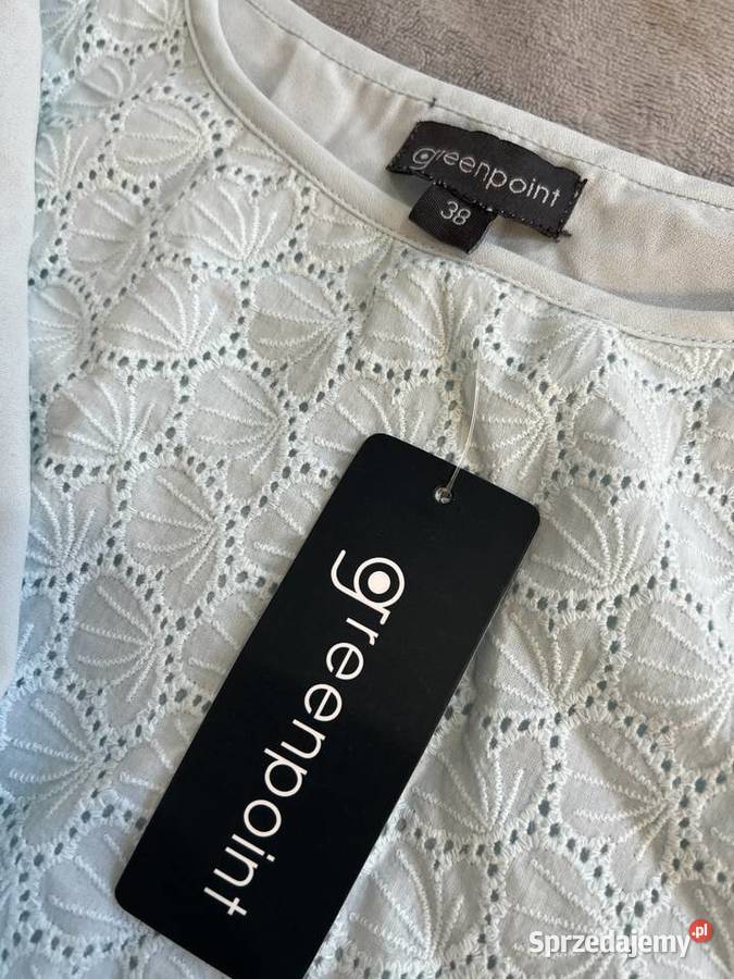 Bluzka błękitna turkusowa niebieska Greenpoint podkarpackie Jasło