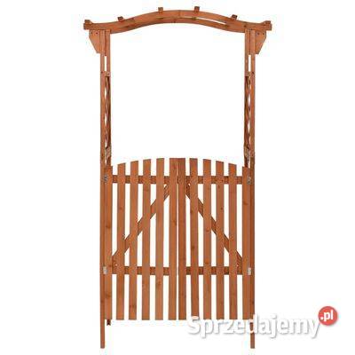 vidaXL Pergola z furtką 116x40x204 lite drewno Warszawa