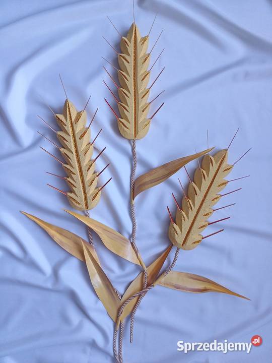 Kłos dekoracja Pierwsza komunia ołtarz Boże Dobrzyca