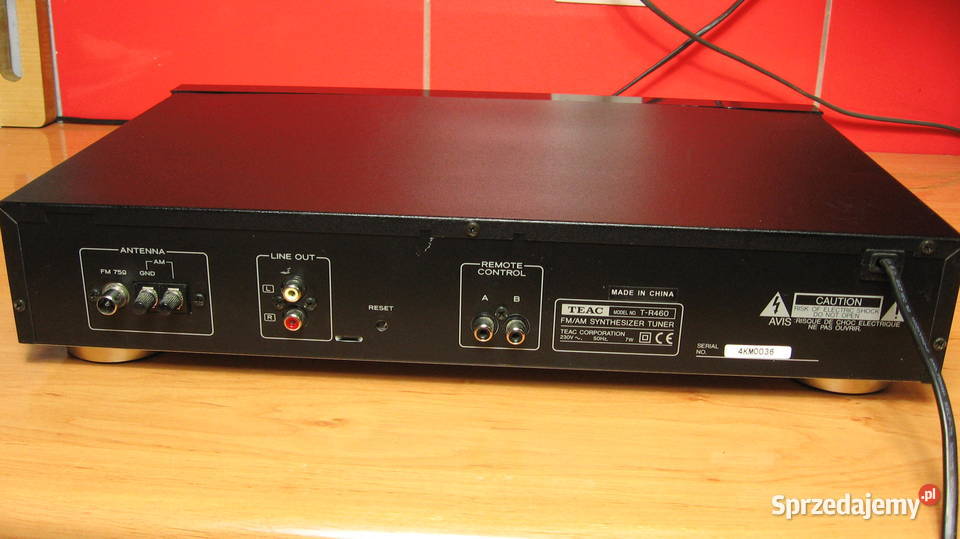 TEAC TR460 cyfrowy tuner radiowy z RDStimerem i Świebodzice sprzedam