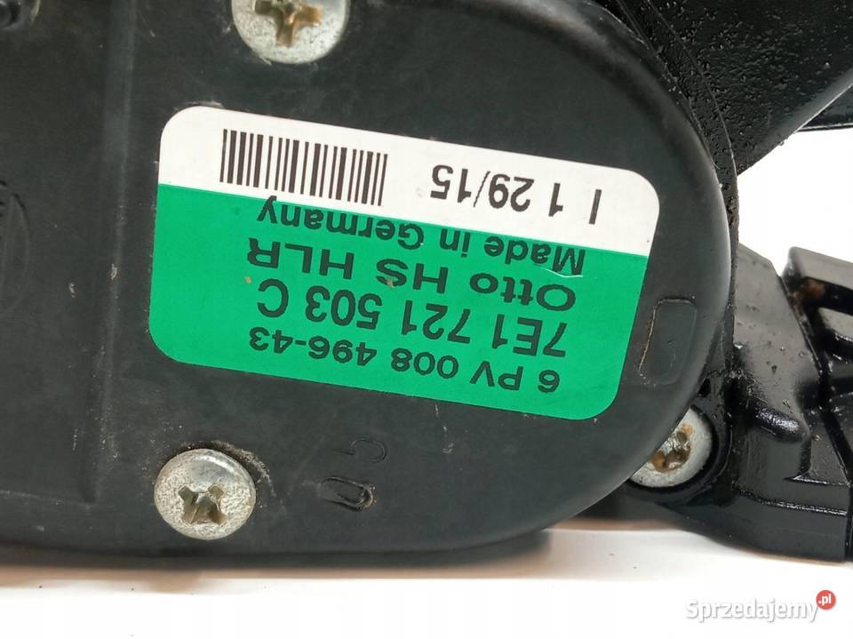 PEDAŁ POTENCJOMETR GAZU 7E1721503C VW Volkswagen