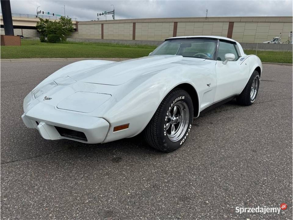 Chevrolet CCorvette 57 C3 V8 Automat 1979 Biała aluminiowe felgi Wałbrzych