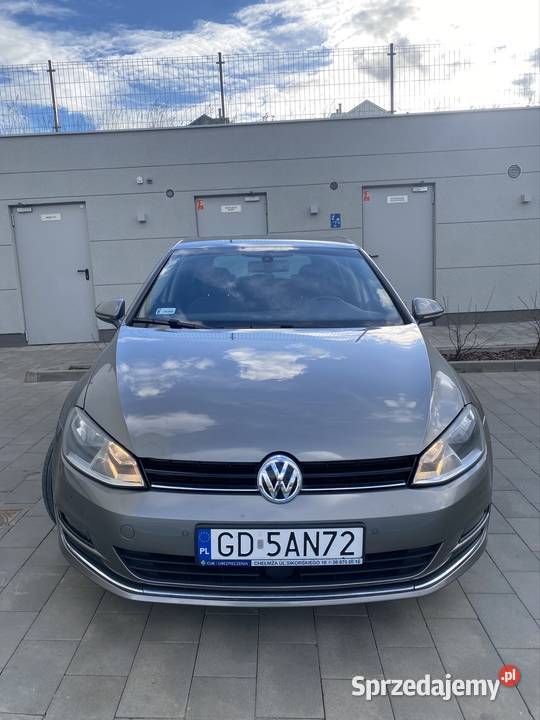 Volkswagen Golf VII 16 TDI 105 ACC Keyless Navi diesel Gdańsk