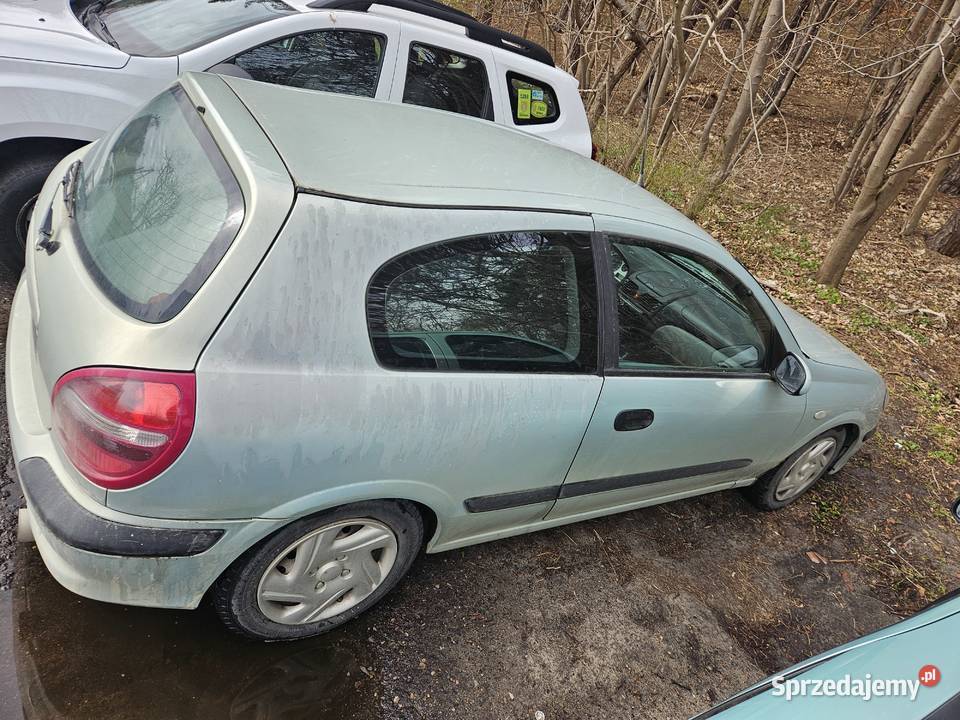 Syndyk sprzeda telewizor samochód osobowy Nissan Almera Nowy Żabieniec