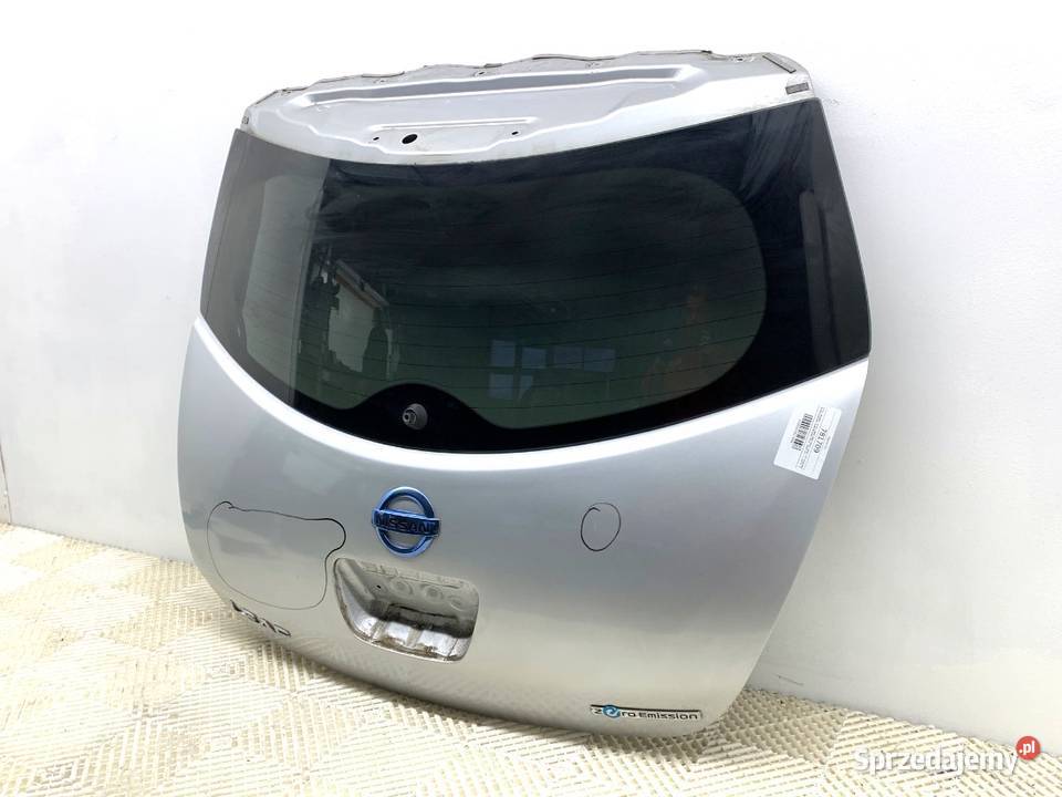 KLAPA TYŁ NISSAN LEAF ZE0 Hatchback SILVER ALLOY podkarpackie sprzedam