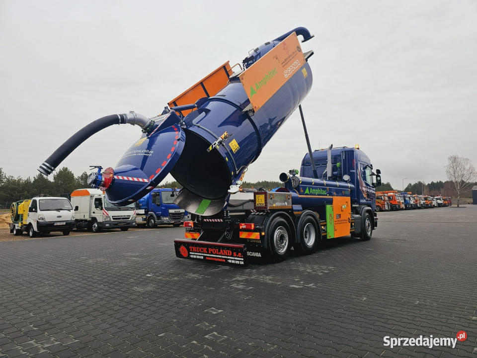 Scania Amphitec VORTEX ATEX Ładowarka próżniowa Rok produkcji 2015 Samochody ciężarowe świętokrzyskie Daleszyce