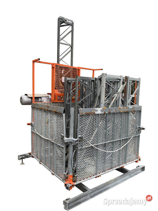 Winda budowlana BOCKER ZL 600B wciągarka koszowa wielkopolskie Ślesin