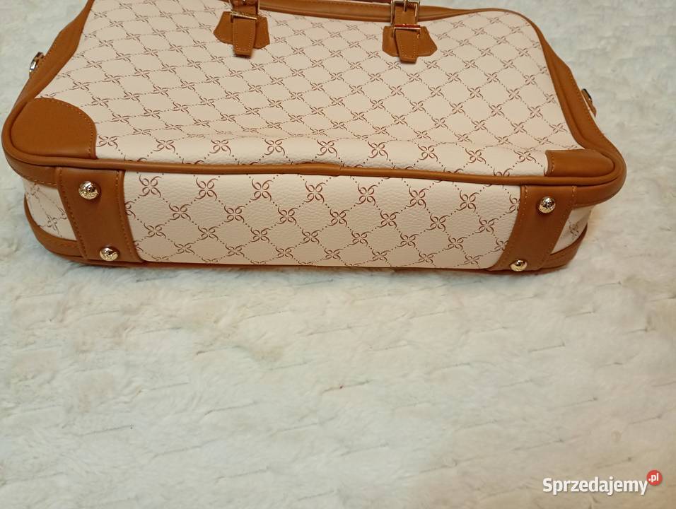Nine West brązowa teczka biznesowa brązowa torba Kraków sprzedam