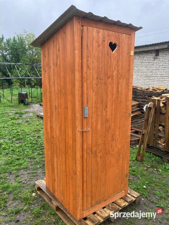 Wychodek wc kibel szalet ustęp toaleta budowlana