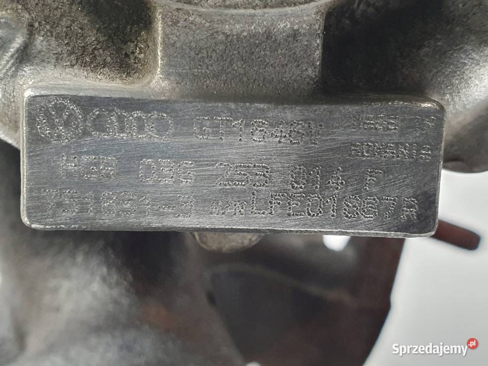 TURBOSPRĘŻARKA Skoda Octavia II Audi A3 8P Golf Chełm sprzedam