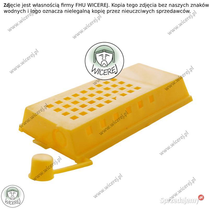 Klateczka na matkę pszczelą transportowa klatka Pszczelarstwo Jaśliska