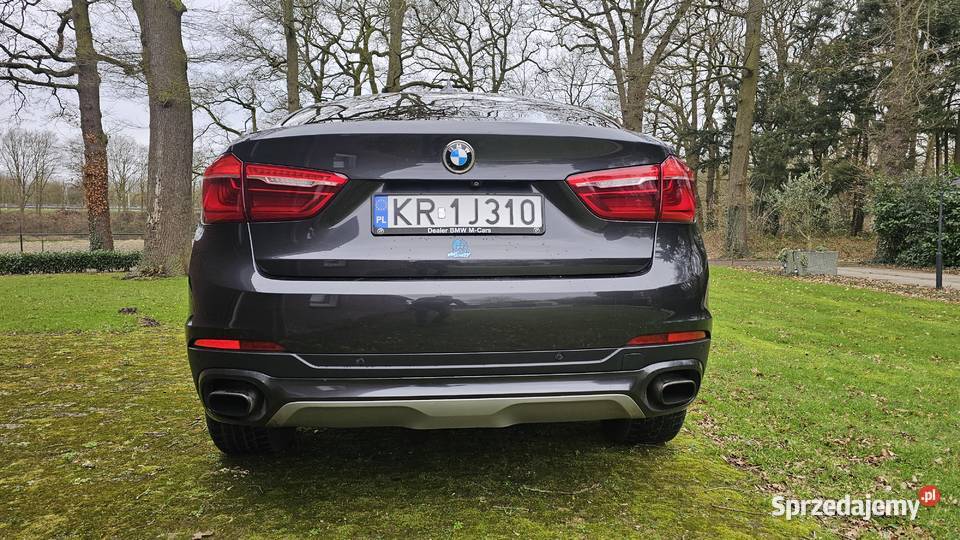 BMW X6 f16 50i 575hp salon polska adaptive led Wrocławice