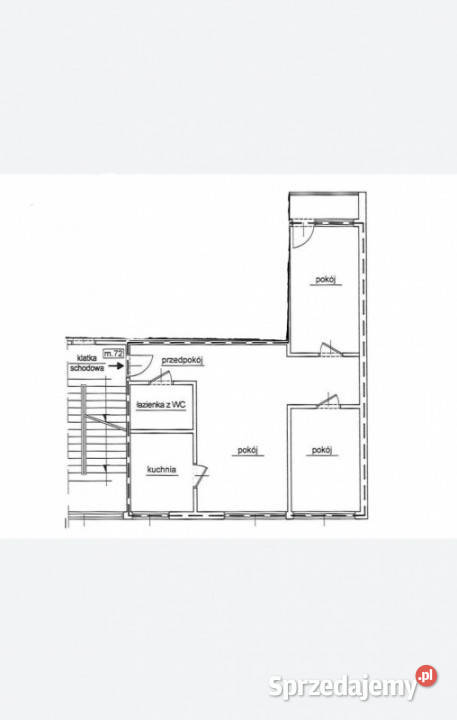 3 pokoje 47 m Łódź Górna Balkon Winda Bez