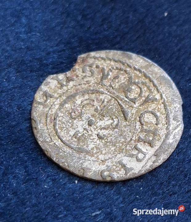 Szeląg miejski Krystyna Ryga 1653 okupacja pomorskie Wejherowo