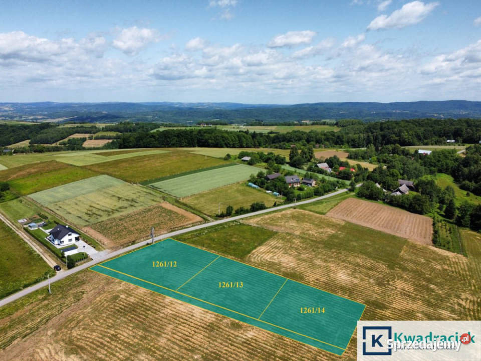 Działka Sowina 1227m2 szambo