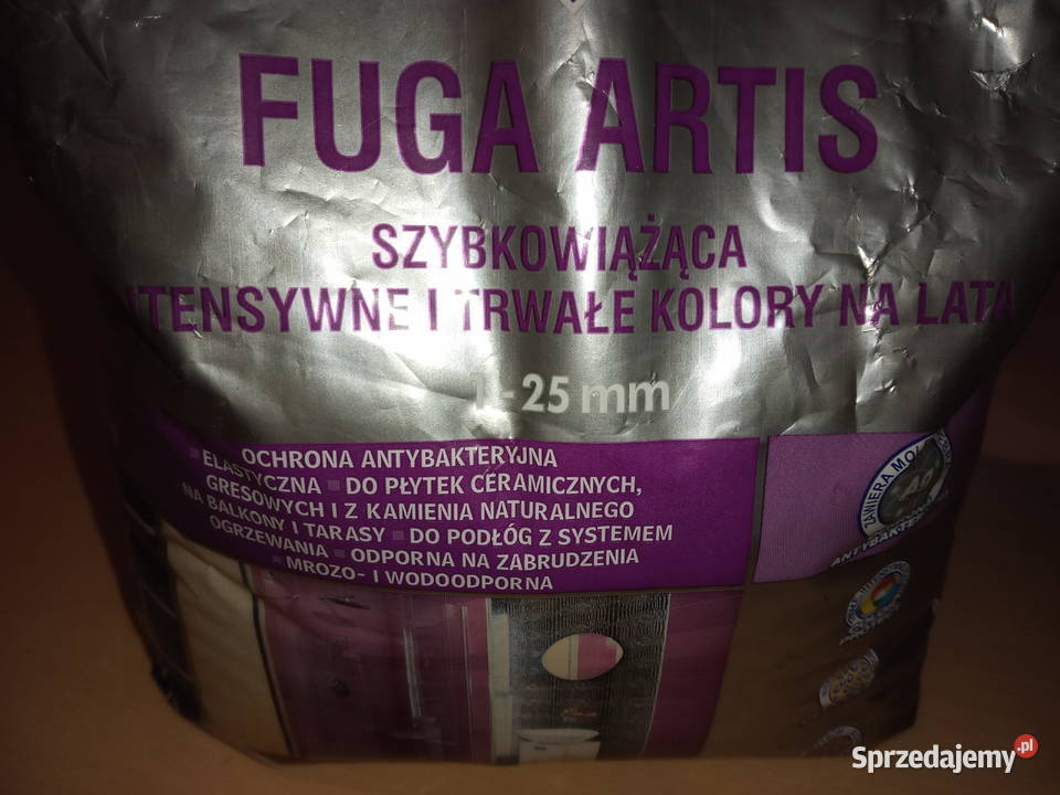 Nowa fuga Atlas Artis 5 Materiały budowlane Augustów sprzedam