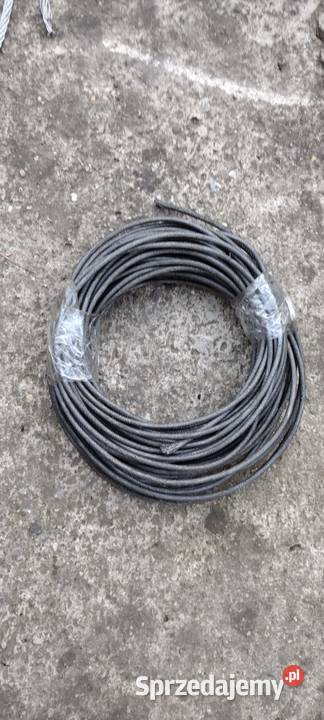 Liny stalowe 8mm 6mm 4mm nowe Wylatowo