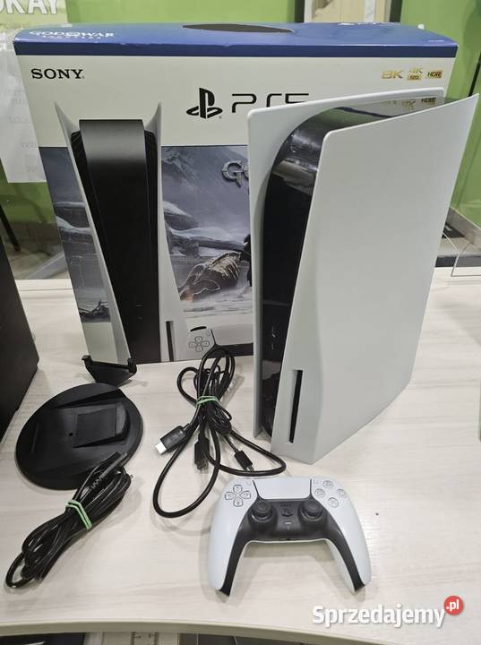 Konsola SONY 5 Napęd Pudełko Pad 5 gier Warszawa