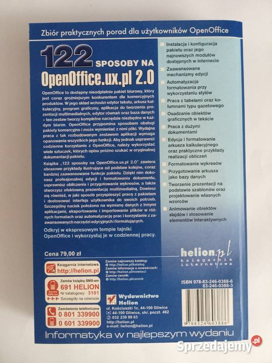 122 sposoby na Open Office CD